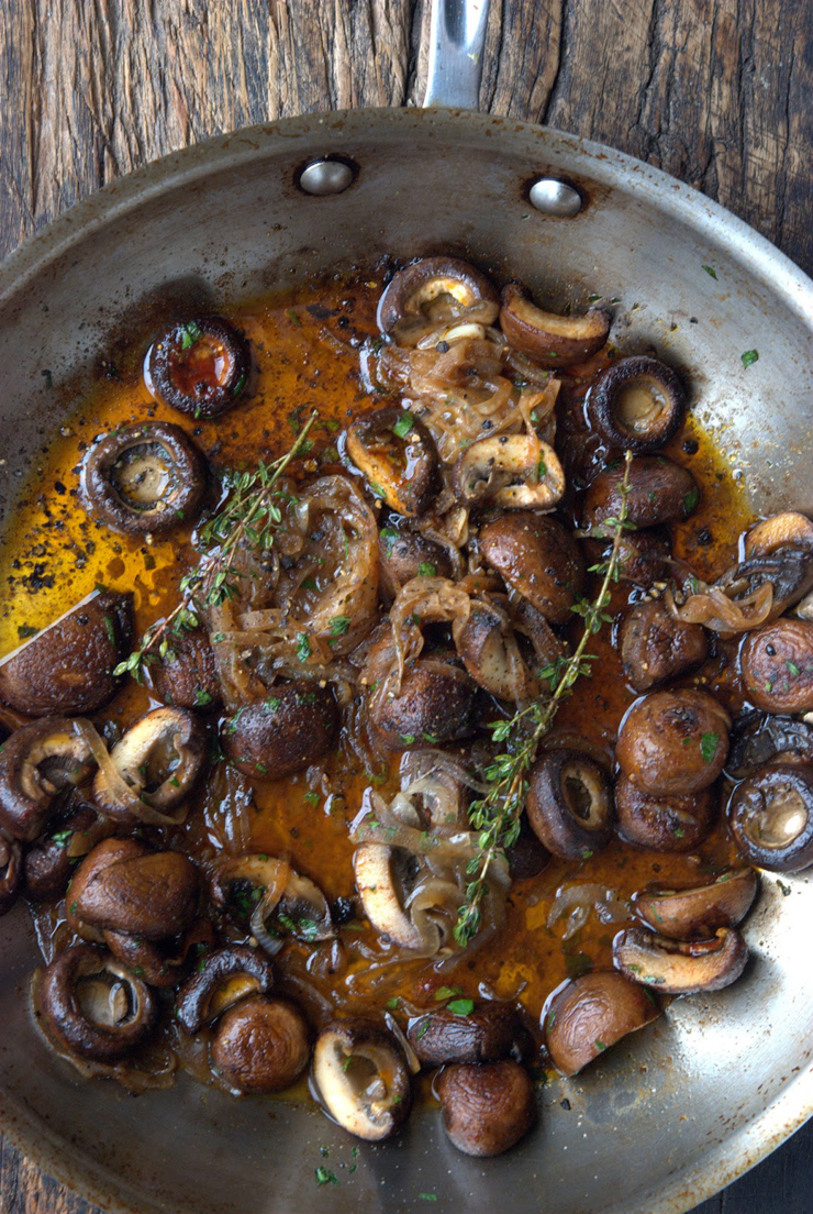 Mushroom and Mussel Escabeche WILD GREENS & SARDINES