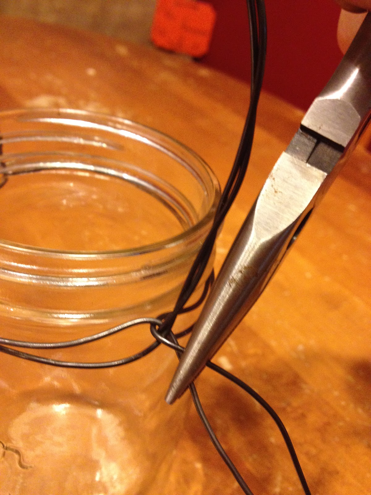 Crafty Night Owls Turn a New/Used Mason Jar into a Lantern Wire