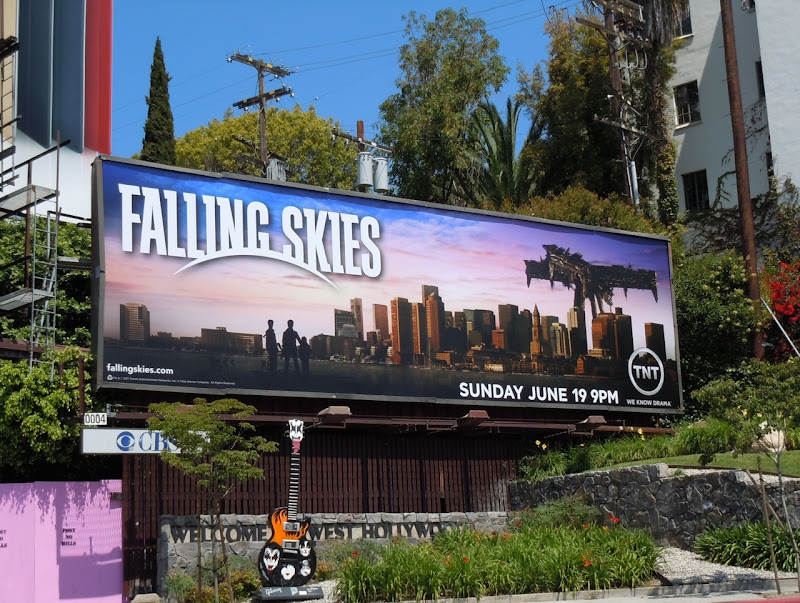 Falling Skies TV billboard