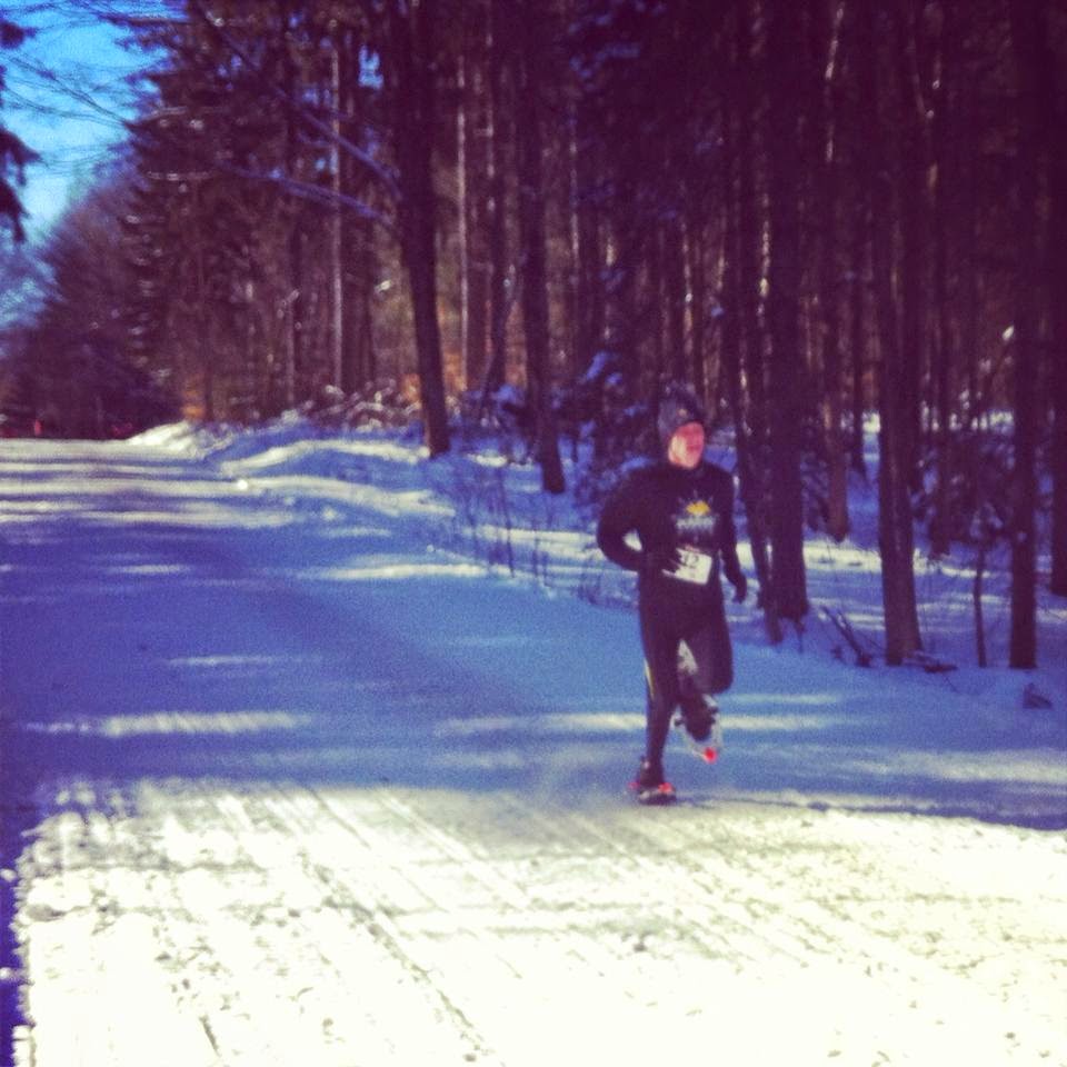 Binghamton Runs You can run on snow? Winter Snowshoe Running Guide