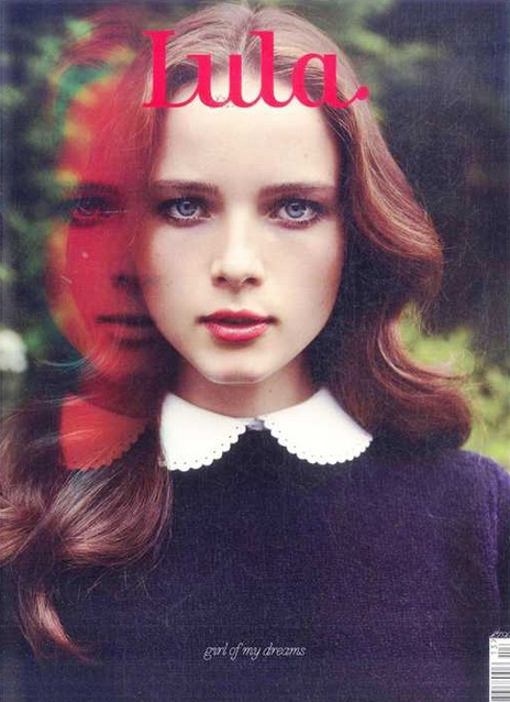 Lula Magazine Peter pan collars cute sweaters and wavy hairperfect 