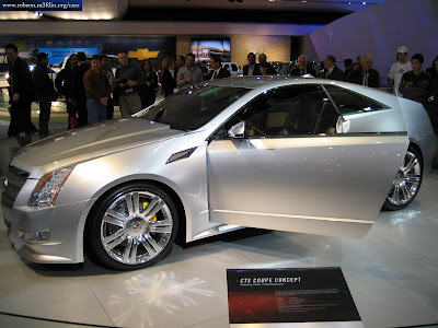 Cars Showroom Cadillac Cts Coupe Concept Car
