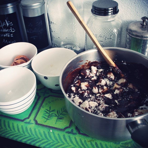 moelleux poire chocolat