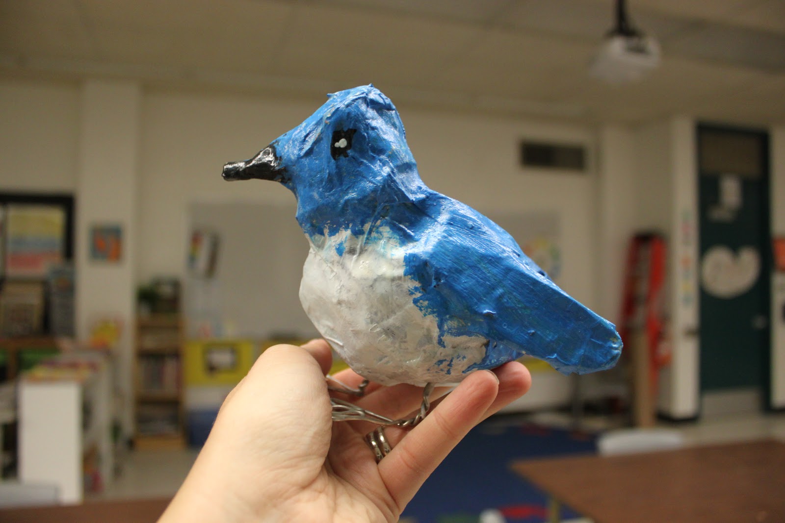 Art Room with a View Papier Mâché Birds (This Years' Version)