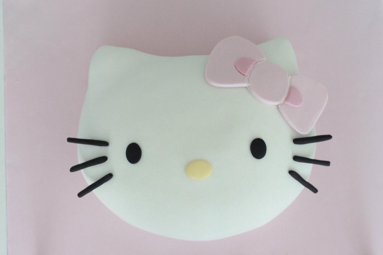 Wee Love Baking 3D Hello Kitty Head Cake Tutorial