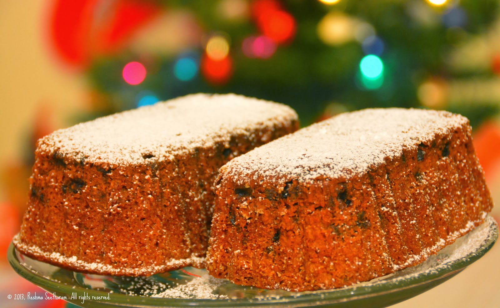 Christmas rum and fruit cake recipe