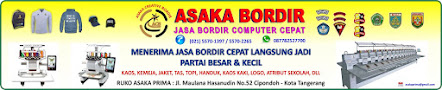 Jasa Bordir Komputer Satuan Kota Tangerang - Bordir Kaos Satuan Murah (WA.0877-8252-7700)
