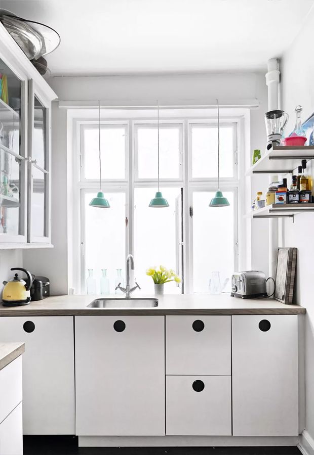 Home & garden: 35 idées pour aménager une petite cuisine De idées Petite cuisine armoires