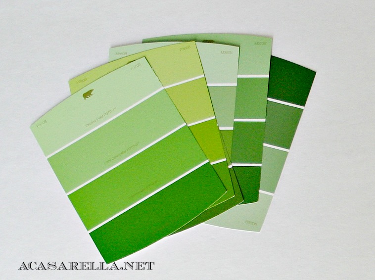 Paint Chip Gift Tags 'A Casarella