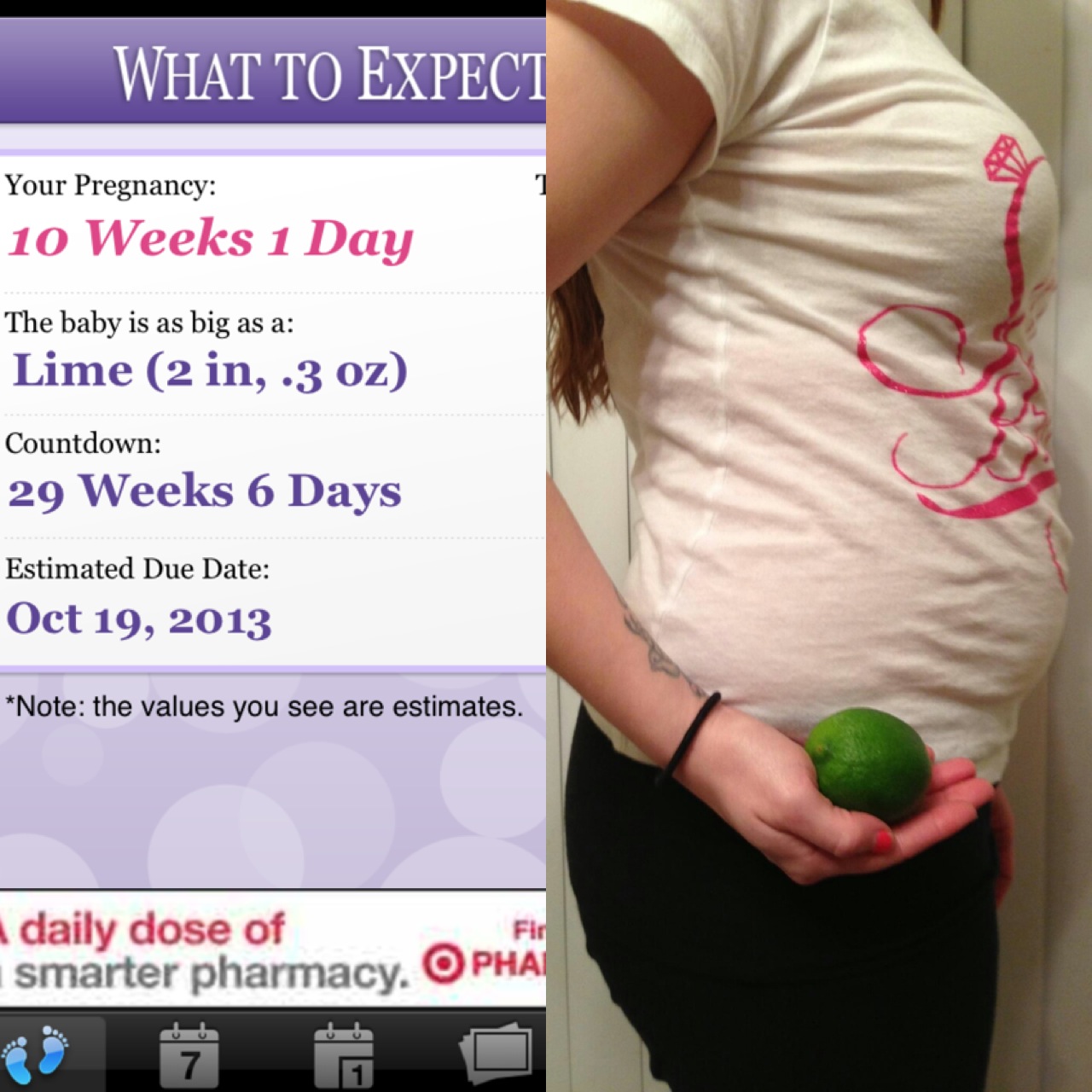 A roller coaster ride to parenthood 10 weeks, ultrasound...and more!!