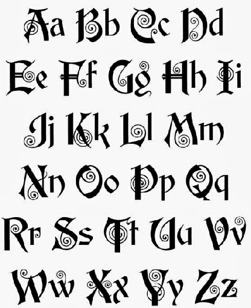letters desing