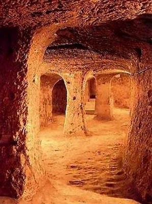 Underground City Photos Seen On www.coolpicturegallery.us Cappadocia Derinkuyu Seen On www.coolpicturegallery.us