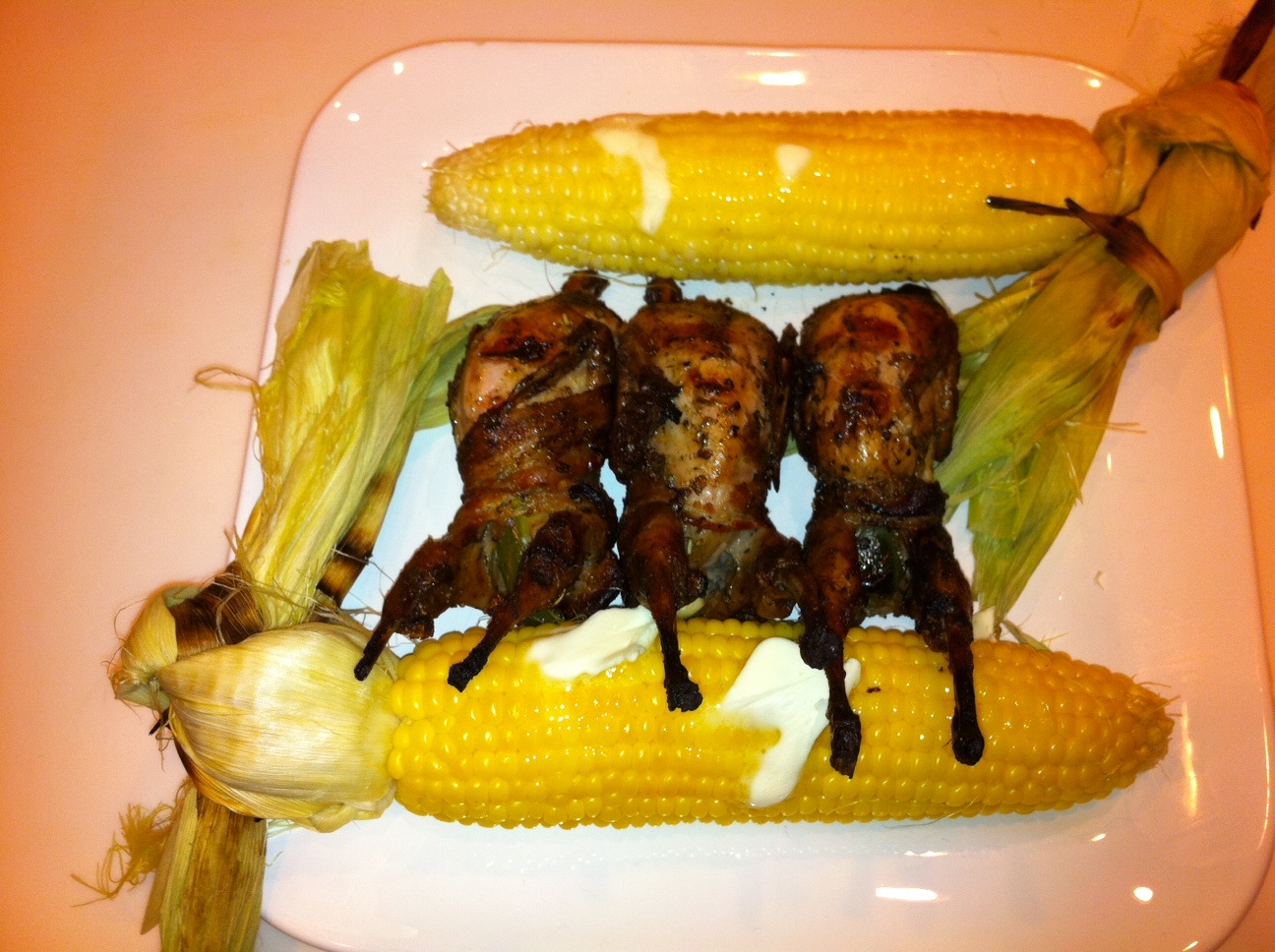 Life is Delicious Grilled Quail Stuffed with Jalapeno and Cheese all