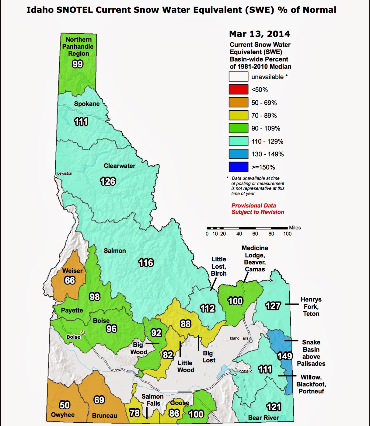 Hell or HighWater Great News on Idaho's Salmon Basin Snowpack Blog