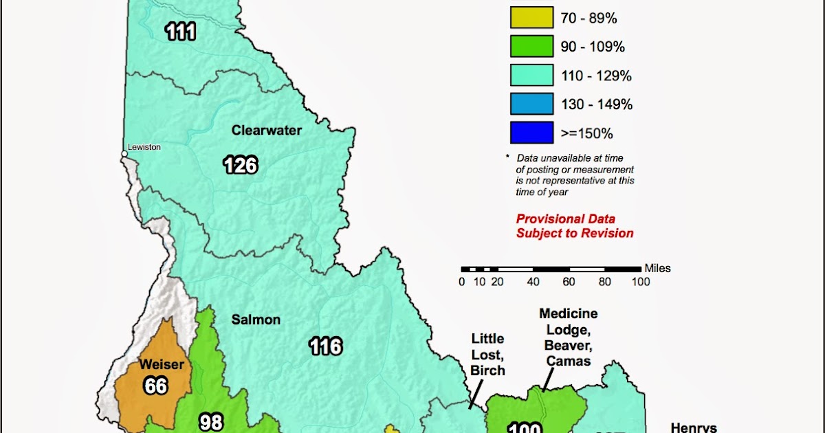 Hell or HighWater Great News on Idaho's Salmon Basin Snowpack Blog