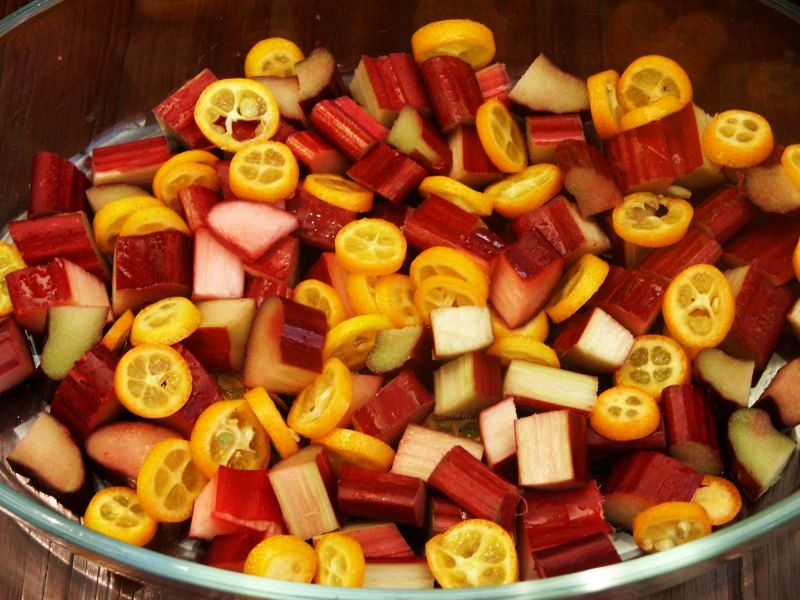 Moveable Feasts Rhubarb Kumquat Compote