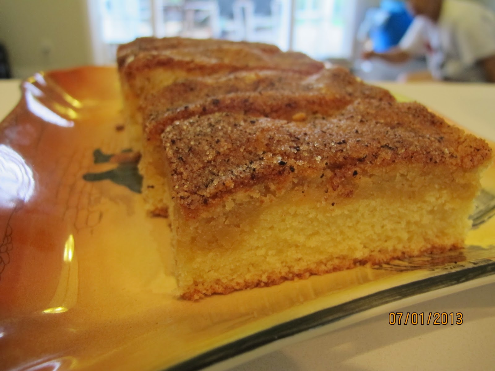 It's all about family and food Gooey Cinnamon Cake