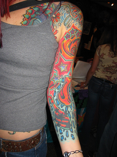 Sleeve Tattoo Designs For Girls