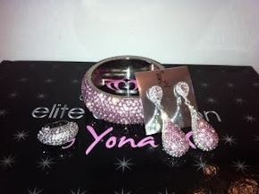 Sparkly Jewellery Set - Pink, Red, Black or SIlver Jewellery Gift Set