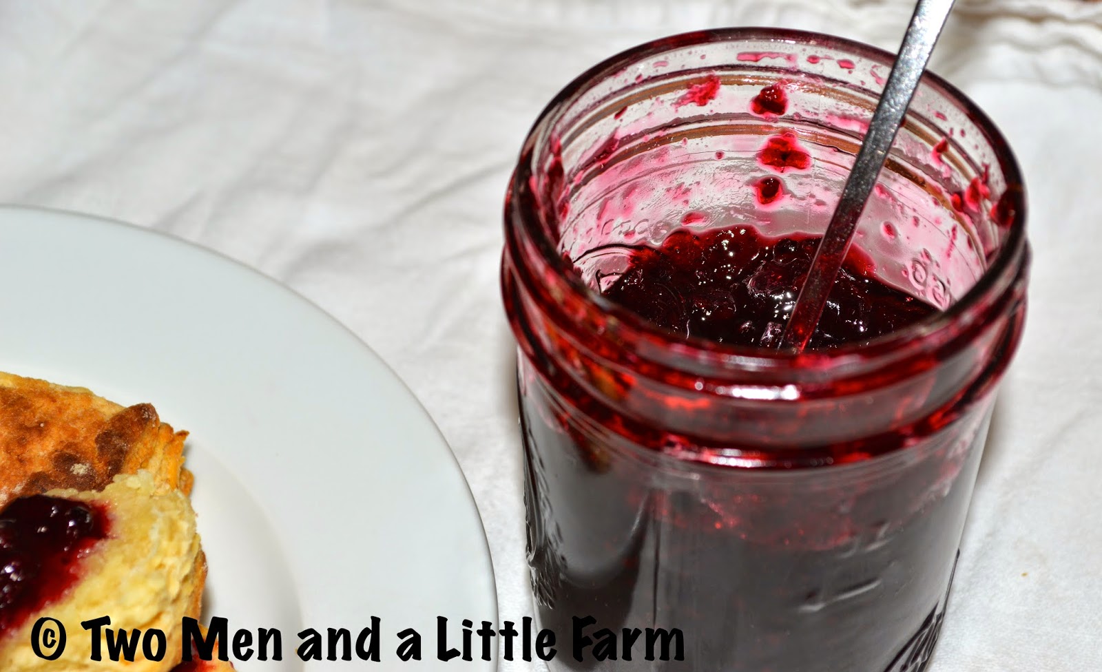 Two Men and a Little Farm DEWBERRY JAM IS DELICIOUS
