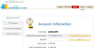Lumfile Premium Account 18 september 2012 With Proof Lumfile Premium Account 18 september 2012 With Proof