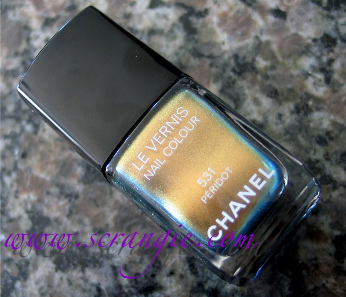 Scrangie: Chanel Le Vernis 531 Peridot (Limited Edition, Illusions d'Ombres  Collection Fall 2011)