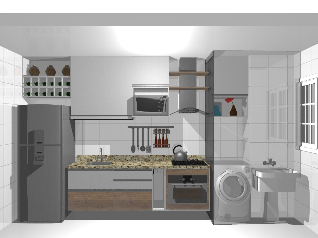 #37515B Another Image For cozinhas planejadas em porto alegre 1024x768 px Banquetas Para Cozinha Americana Porto Alegre #1579 imagens