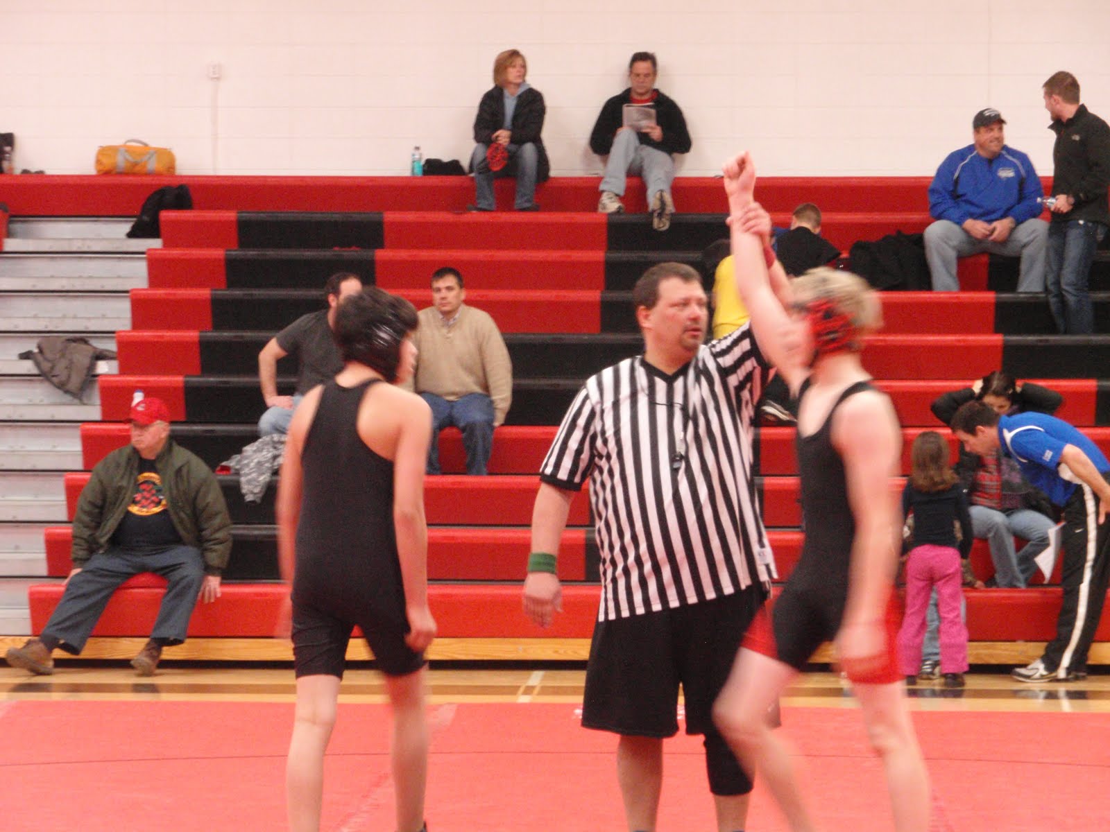 All my boys... Manawa Youth Wrestling Tournament...