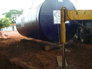 Içamento do tanque de combustível (Goiatuba - GO)