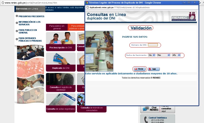 Como Tramitar Duplicado De Dni En Web