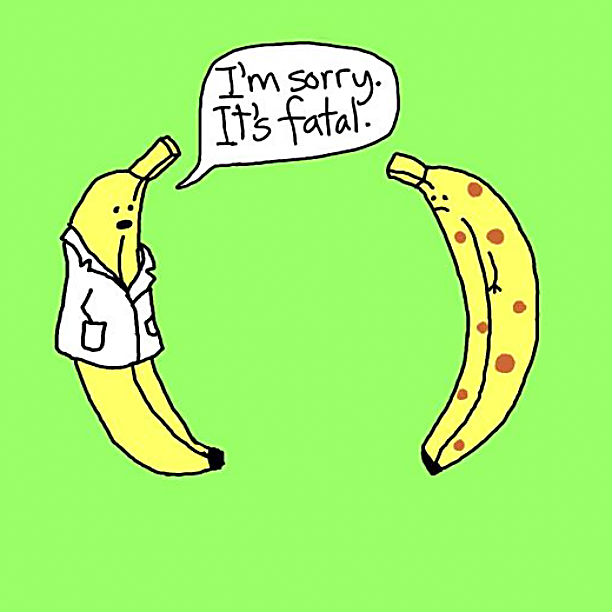A Banana Doctor Delivers the Bad News.