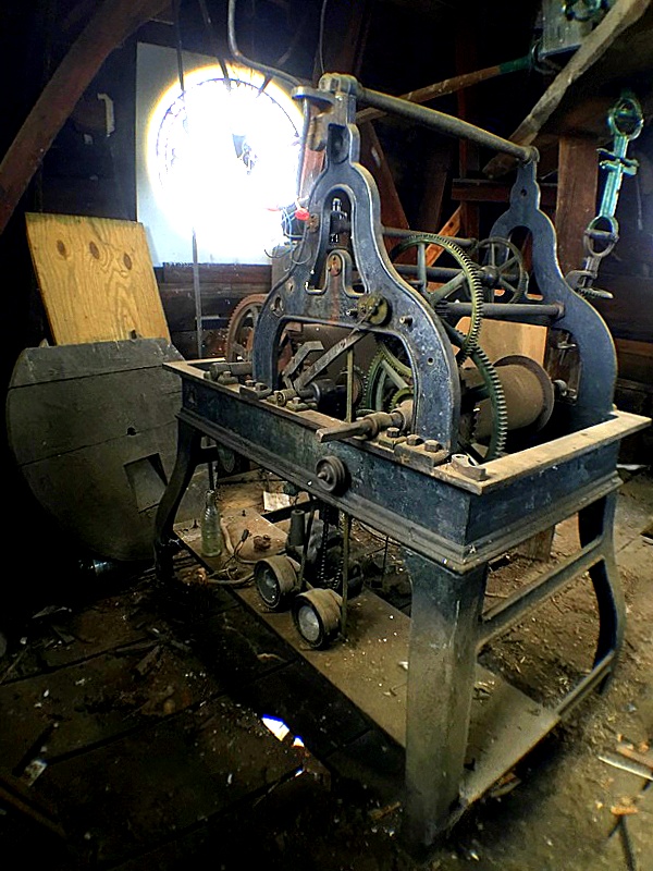 A.S. Hotchkiss #6A Historic Cabarrus Courthouse Tower Clock