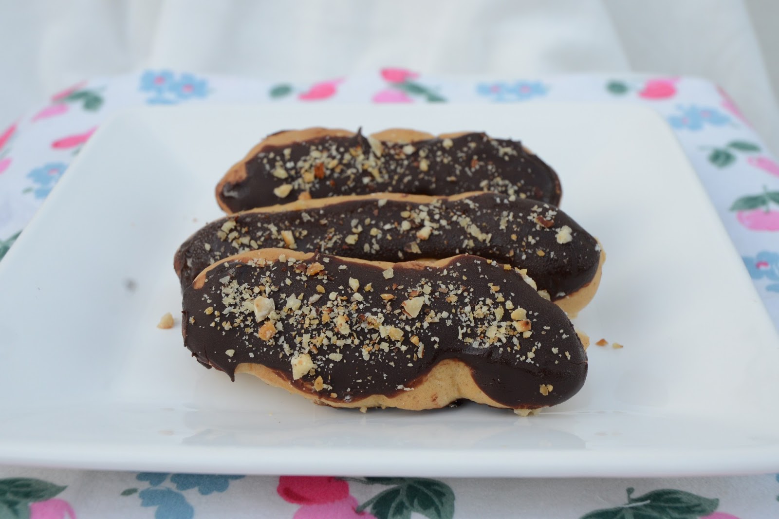 My Cupcake Habit Chocolate Hazelnut Eclairs
