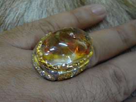 CINCIN BATU BUKIT MERAH KUNING