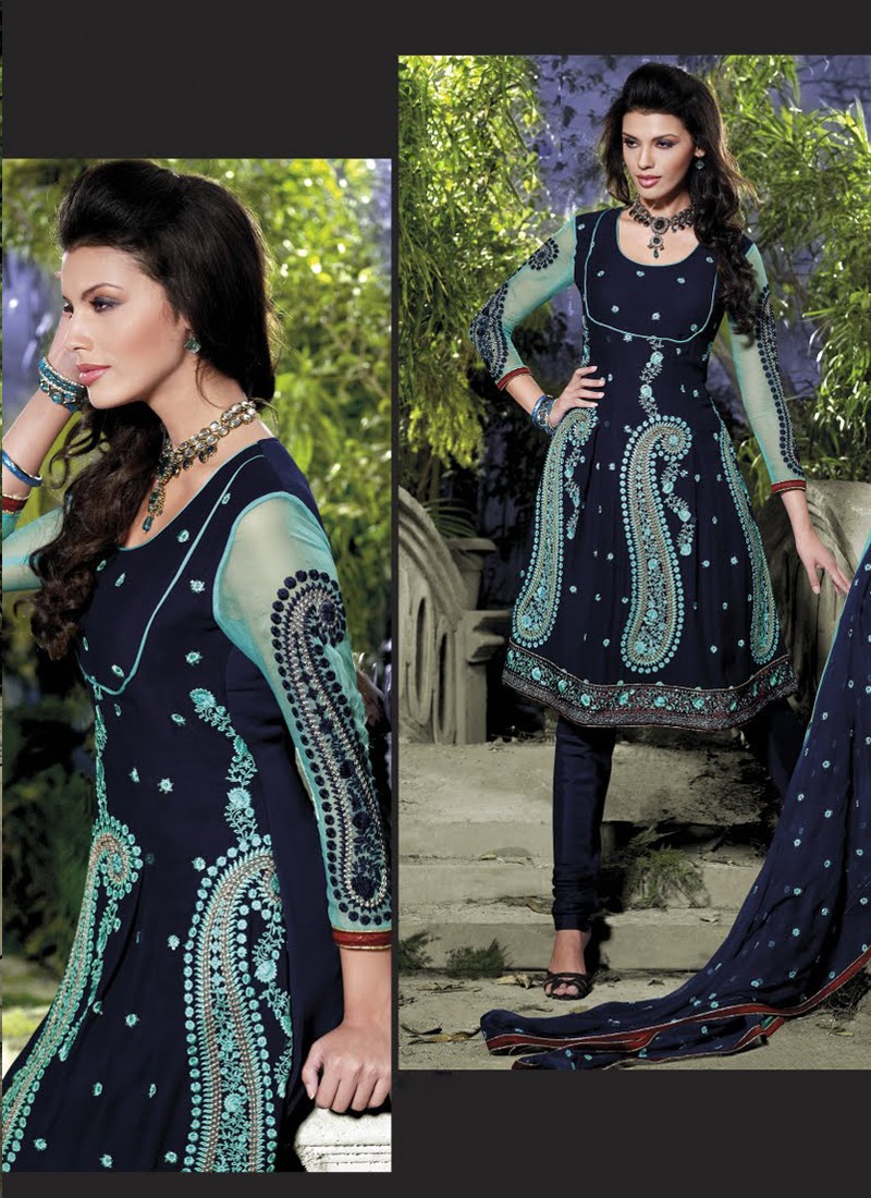 Indian Salwar Kameez 2012 New Trouser & Kurti Fashion She9 Change