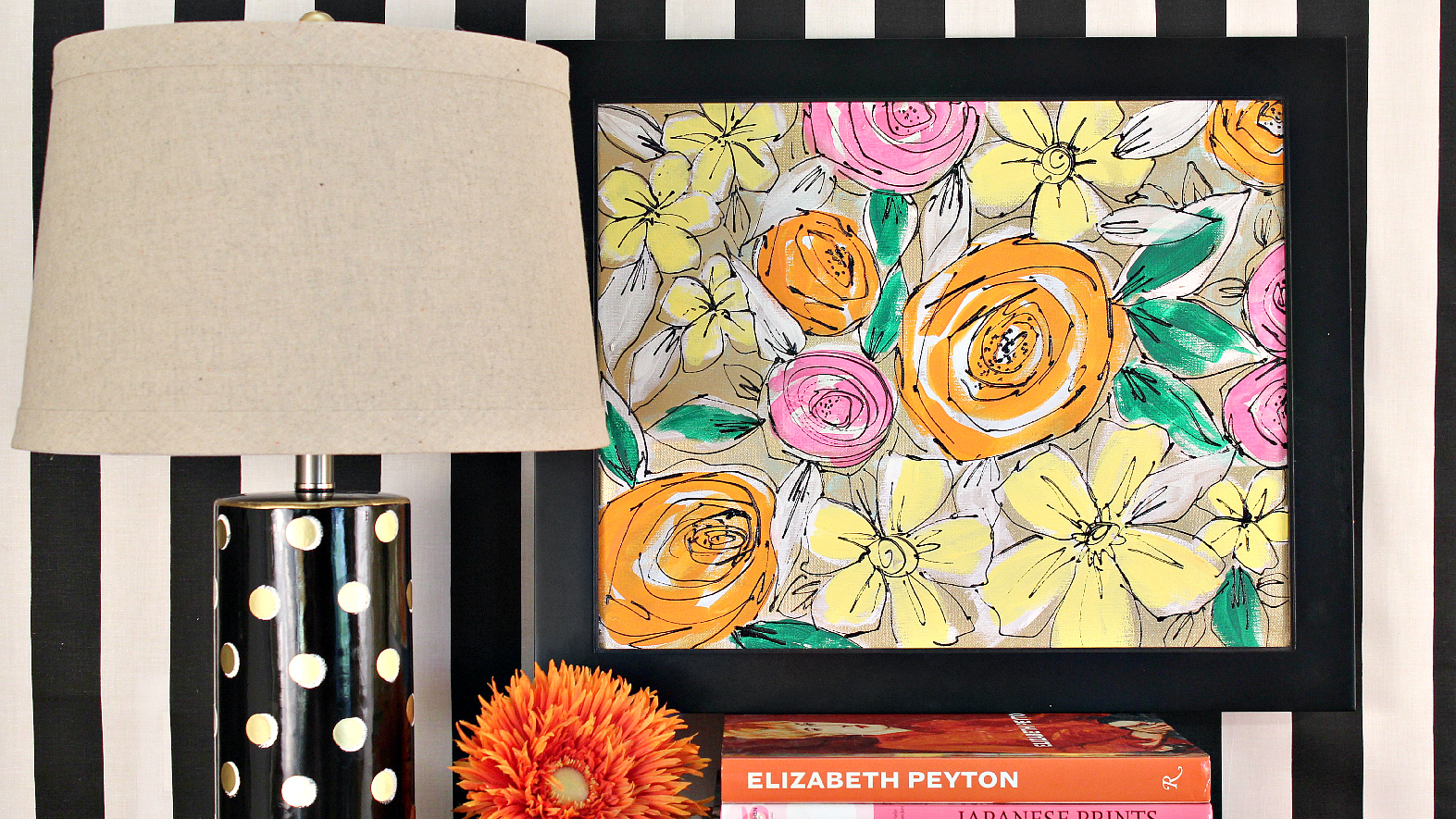 Mark Montano Let's Make Art 2! Vintage Flowers