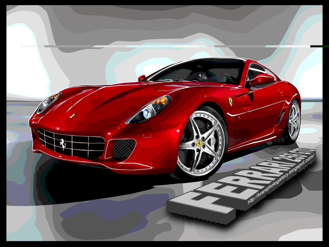 Ferrari 599 GTB Fiorano Vector Project with Brani Photo Gallery