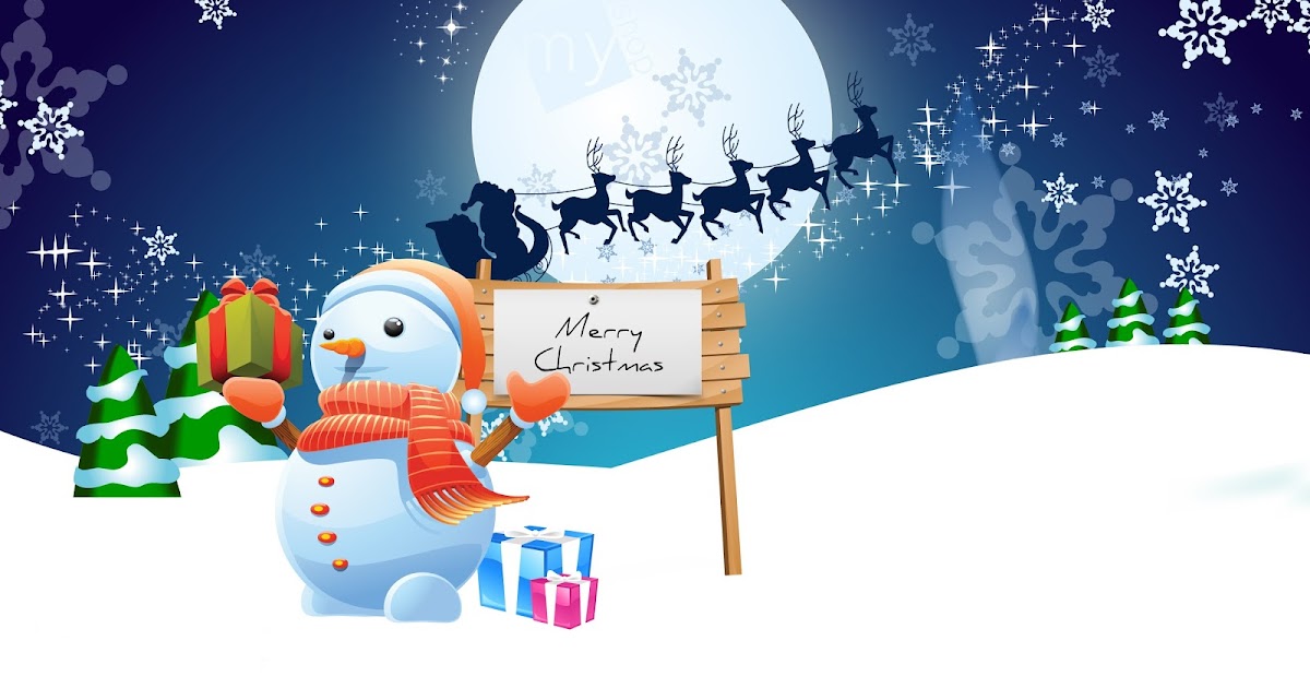 Snowman Merry Christmas 2560 x 1440 HD Wallpaper ~ HD Wallpaper
