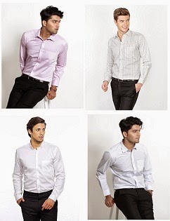 Flat 60% Off on Genesis Men’s Formal Shirts (Brand of Basicslife) @ Amazon
