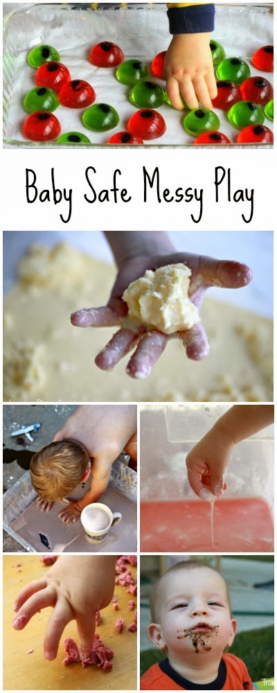 5 Messy Sensory Bins for Babies and Toddlers ~ Learn Play Imagine