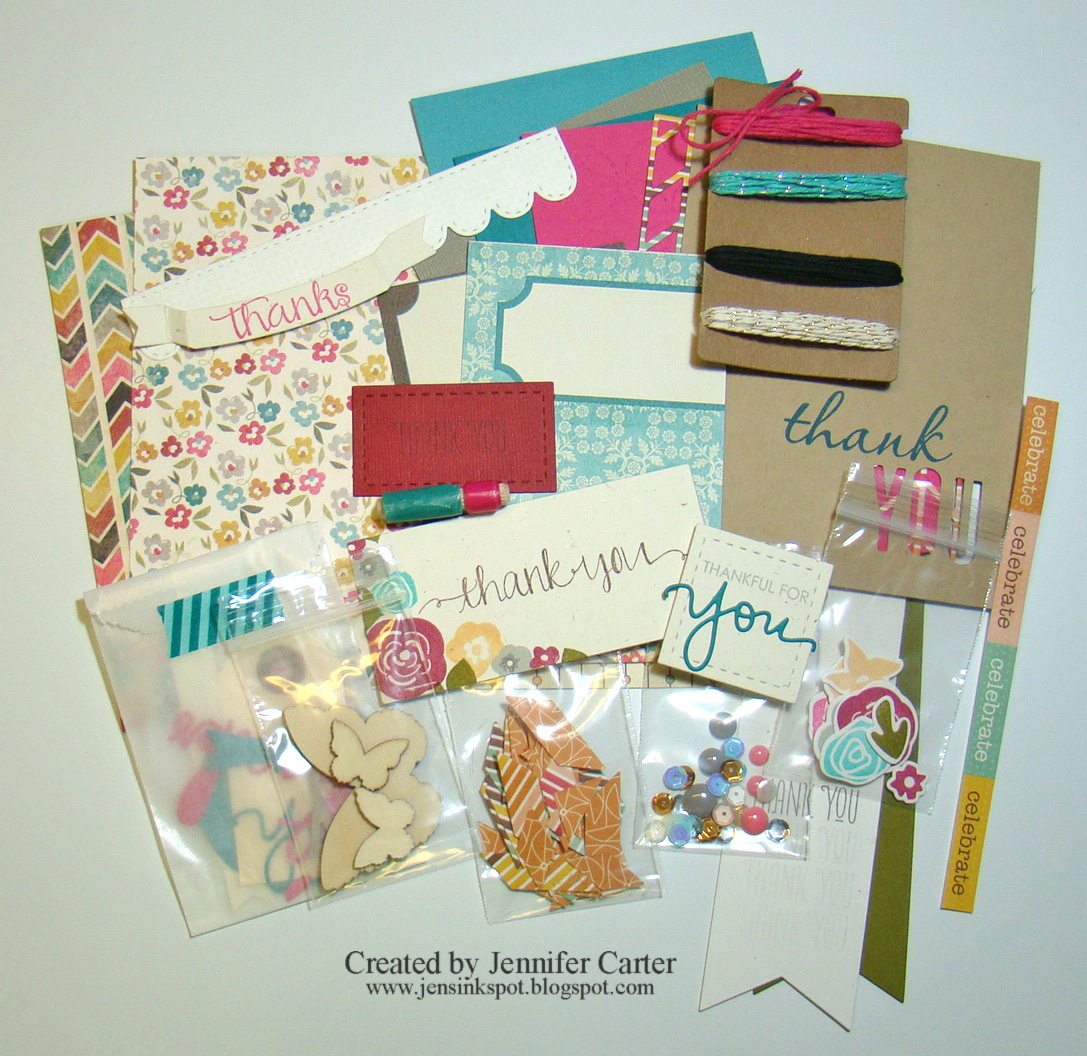 Jen's Ink Spot Thank You Card Kit!
