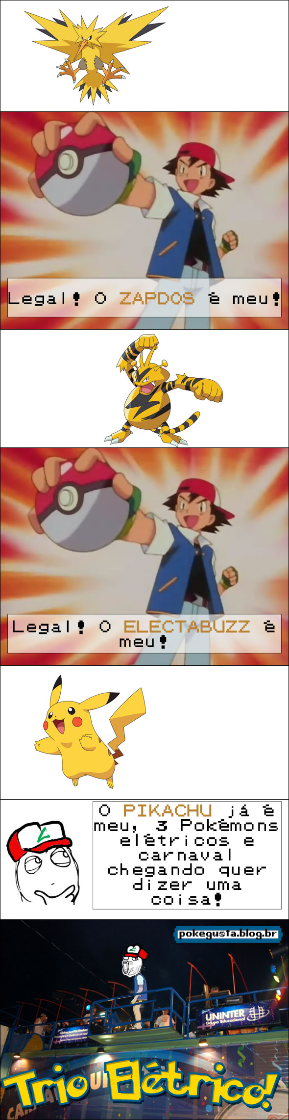 Carro pokémon like a boss carro pokémon trio elétrico