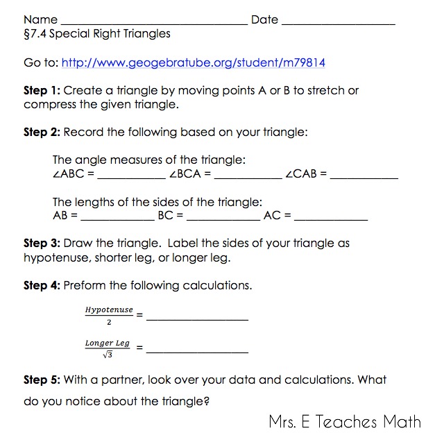 Investigation Frustration! | Mrs. E Teaches Math