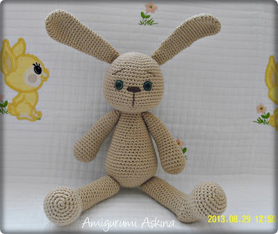 dantel modelleri: Amigurumi Tombik Tav?anlar-Amigurumi Rabbit