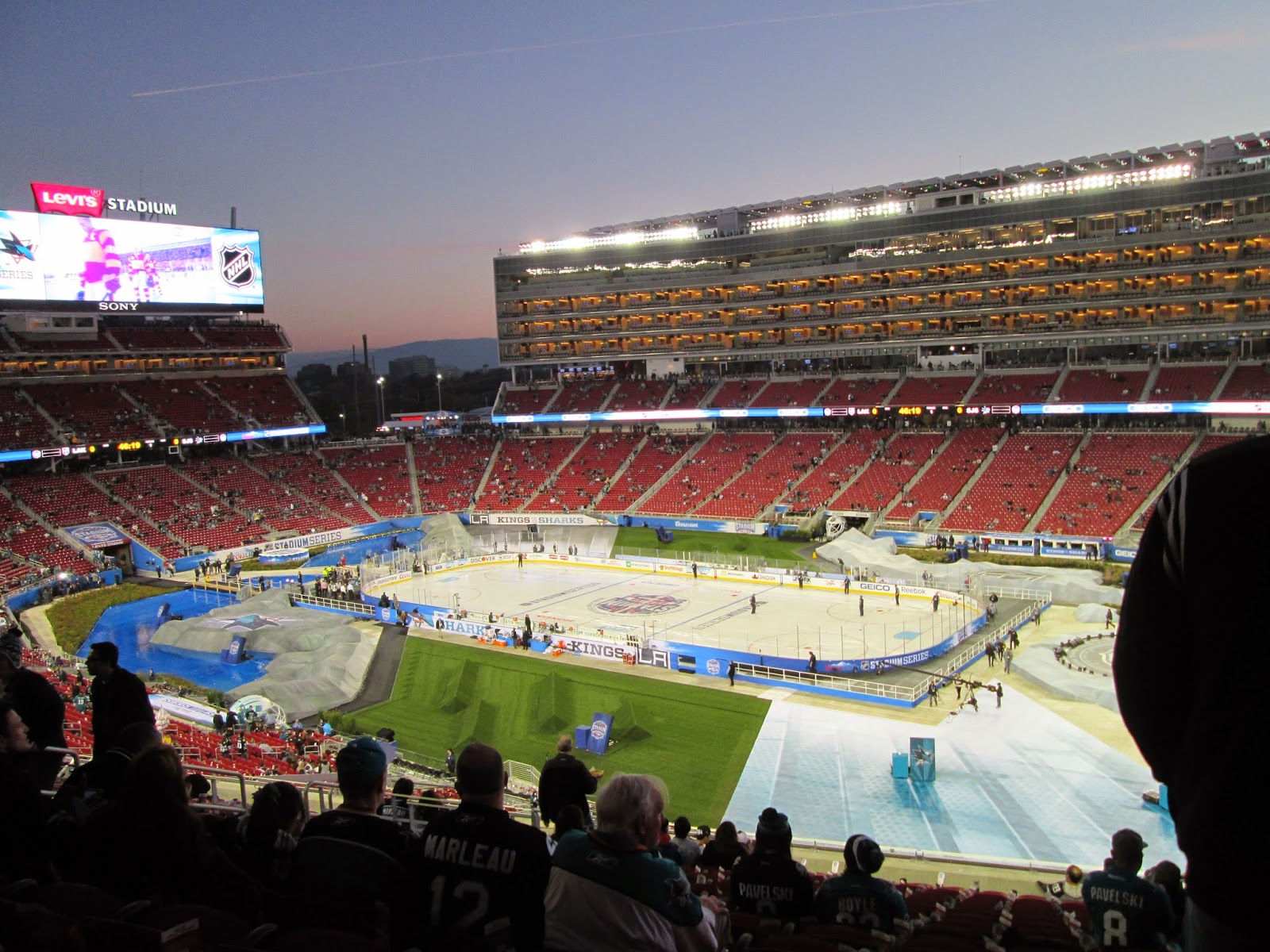 Greycliff's Chronicles San Jose Sharks Stadium Game one fan's experience