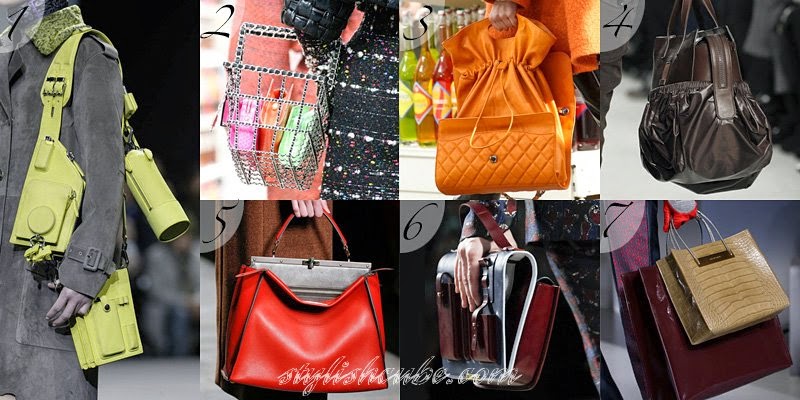 Fall Winter 2014 2015 Women's Handbags Fashion Trends