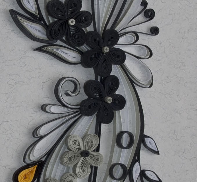Neli Quilling Art Quilling black and white