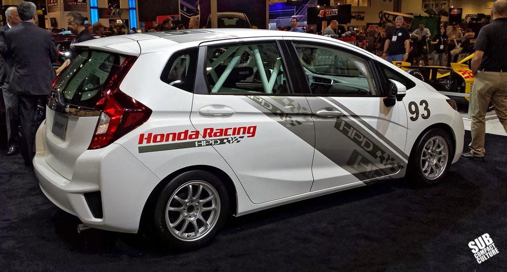 2015 Honda Fit HPD race car SEMA Show