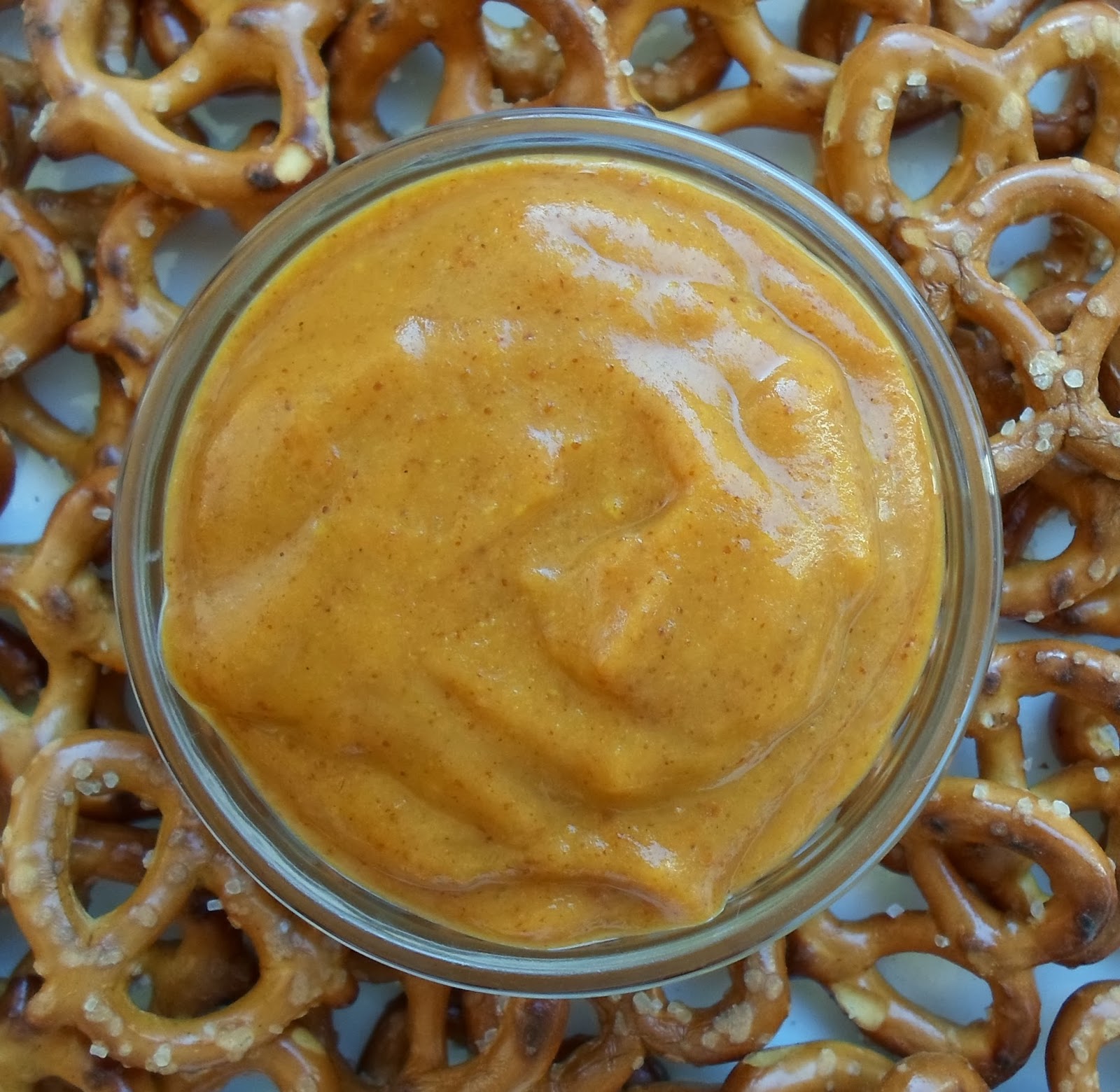 Happier Than A Pig In Mud Pumpkin Mustard Dip for Pretzels