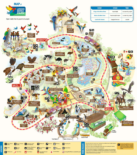 Jurong Bird Park Map Toyota Vellfire Royal Limo Service: Map Of Jurong Bird Park
